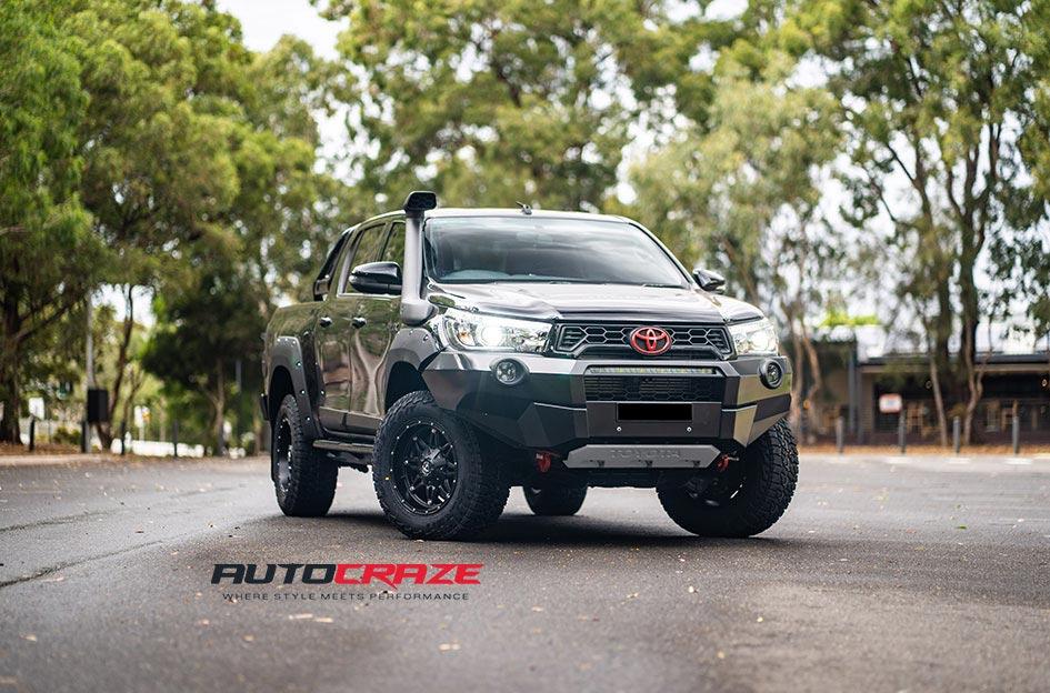 TOYOTA HILUX N80 4WD HOSTAGE MATTE BLACK